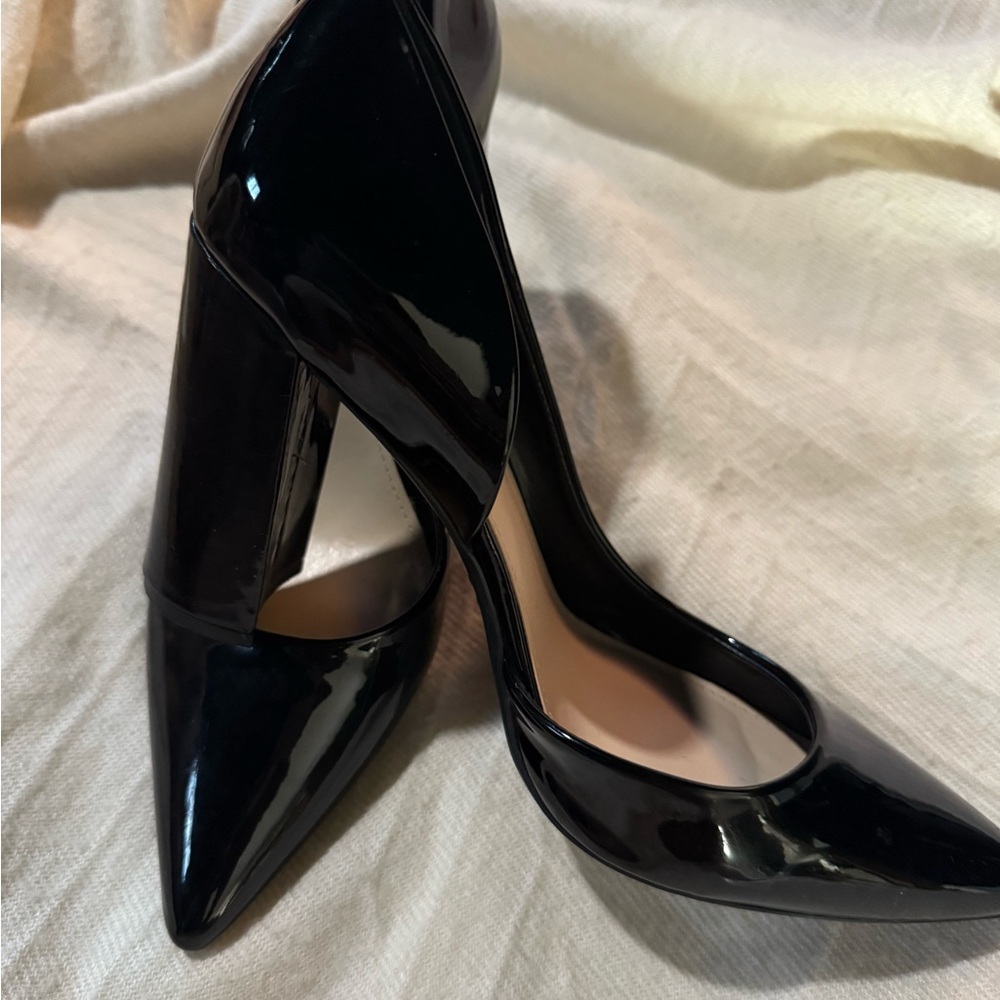 Nine West Black Stiletto Heels Classic Pumps